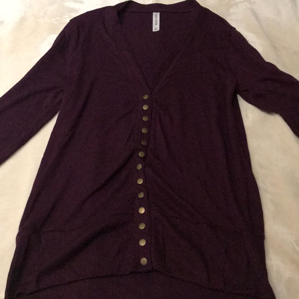 Dark purple longsleeve shirt